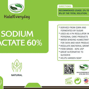 Sodium Lactate 60% Preservative