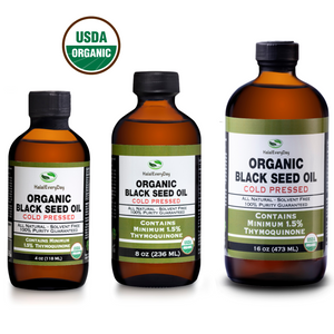 Black Seed Oil (USDA Organic) 12 pack dozen
